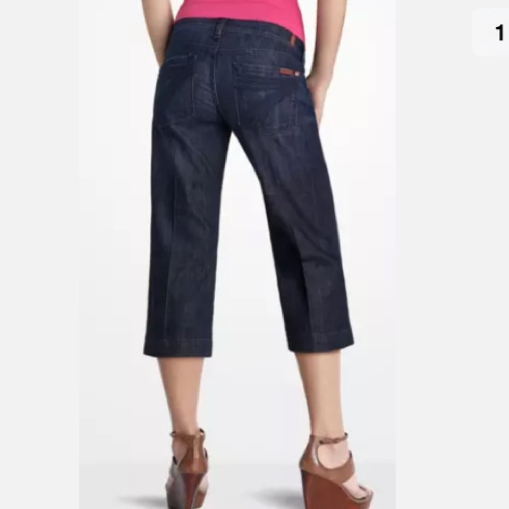 7 FOR ALL MANKIND DOJO CROP BERMUDA 7 pkts jeans